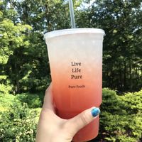 Energy tea (Herbalife)  at Pure Foods in Bristol