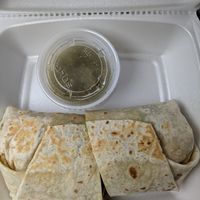 Breakfast burrito at Pure Foods in Bristol