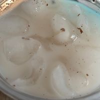 Vegan horchata at Casa Azul Taqueria in Providence