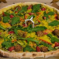 Green Pizza at Chill Out Vegan in Odessa