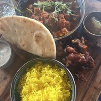 Tofu tikka masala  at Harbour Lights in Paignton