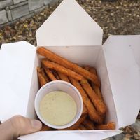 Yam fries at Nopalito in Montreal