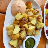 Bravas at Aguaribay in Barcelona