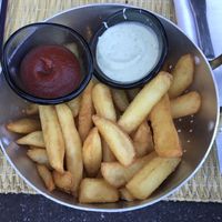 French fries at Le Serre by Vivi in Rome