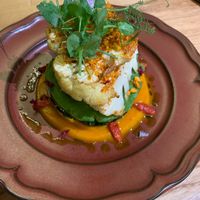 Cauliflower steak at MA and The Seeds of Life in Hong Kong Island