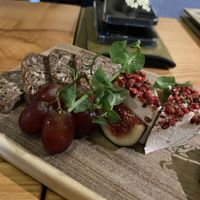 Pink peppercorn Brie with almond/seed bread at MA and The Seeds of Life in Hong Kong Island