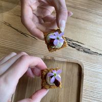 Appetizer  at MA and The Seeds of Life in Hong Kong Island