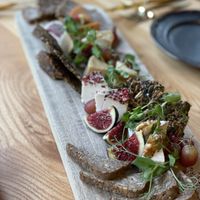 Vegan Cheese Platter (raw) served with Keto bread and crackers at MA and The Seeds of Life in Hong Kong Island