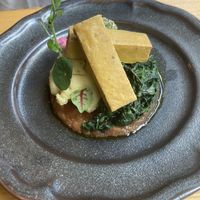 Spanish style frittata, fresh tomato, spinach and mash    at MA and The Seeds of Life in Hong Kong Island