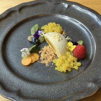 Mango cheesecake  at MA and The Seeds of Life in Hong Kong Island