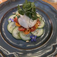 Tomato Mozzatina - divine!!  at MA and The Seeds of Life in Hong Kong Island