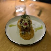 Mushroom scallops   at MA and The Seeds of Life in Hong Kong Island