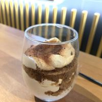 Famous, creamy and light Tiramisu  at Rucolino in Dudelange