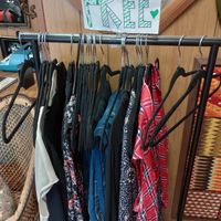 Even have an area giving away free clothing at Cats Luck Vegan in Neptune City