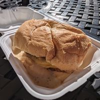 Country Chicken Sandwich at Cats Luck Vegan in Neptune City