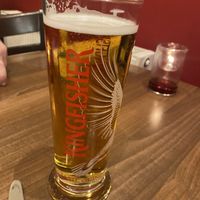 Beer  at Madras Cafe in Glasgow