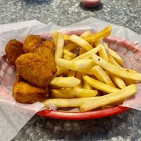 Kids chick’n nuggets  at The Other Side HI Diner in Honolulu