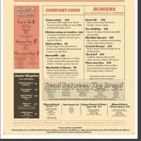 Menu 1 at The Other Side HI Diner in Honolulu