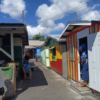 Location of the restaurant at Kings and Queens in Kingstown