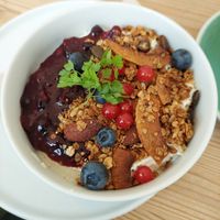 Vegan yogurt at The Special Connection in Hamburg