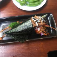Salad hand roll at Sushi Kitchen - Sungai Ara in Penang