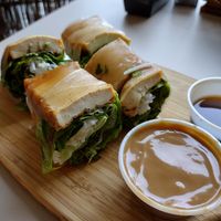 Tofu rolls at DragonEats in San Francisco