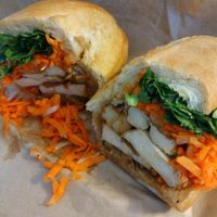 Tofu Banh My at DragonEats in San Francisco