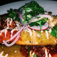 Enchiladas at GuacStar Kitchen and Cantina in Tempe