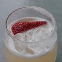 some alcohol my friend had at GuacStar Kitchen and Cantina in Tempe