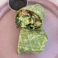 Surf burrito  at Parakeet Cafe in Coronado