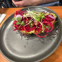 Avocado toast at Parakeet Cafe in Coronado