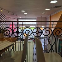 Upstairs seating at Parakeet Cafe in Coronado