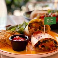 Burrito wrap, specialty of the day at Privé - Robertson Quay in Central Singapore