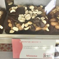 Brownie Reese’s🍫 🥜  at Mimosa Vegan Bakery in Hermosillo