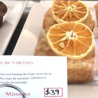Panque de naranja 🍊  at Mimosa Vegan Bakery in Hermosillo