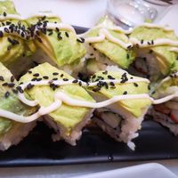 Avocado Maki at Lucky Cat Cafe in Northeast Singapore