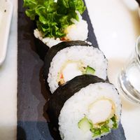 Ebi Tempura Maki at Lucky Cat Cafe in Northeast Singapore