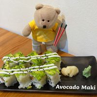 Avocado Maki at Lucky Cat Cafe in Northeast Singapore