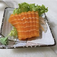 Salmon at Lucky Cat Cafe in Northeast Singapore