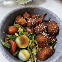 Highly recommended don at Lucky Cat Cafe in Northeast Singapore