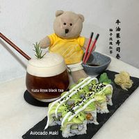 Avocado Maki  at Lucky Cat Cafe in Northeast Singapore