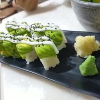 Avocado Sushi at Lucky Cat Cafe in Northeast Singapore