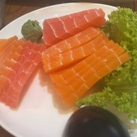 Sashimi  at Lucky Cat Cafe in Northeast Singapore