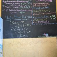 Specials when I was there (April 2021) at Cafe Godot in Buffalo