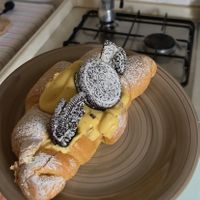 brioche vegana con gli Oreo🫶🏼  at Forno Pasticceria Antico Porto in Ravenna