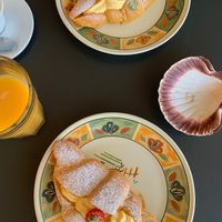 best vegan breakfast in town🫶🏼  at Forno Pasticceria Antico Porto in Ravenna
