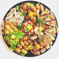 Vegan set for party at Musubi Vegan Sweet in Tome