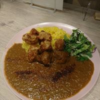 Soy chicken curry (if I recall correctly) at RUCY+R 横浜ジョイナス店 in Yokohama