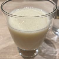 Vegan lassi (yogurt drink). at RUCY+R 横浜ジョイナス店 in Yokohama