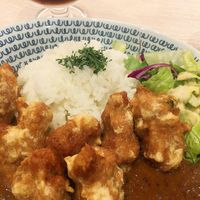 Close up soy meat at RUCY+R 横浜ジョイナス店 in Yokohama